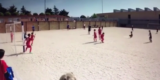 Cristiano Ronaldo Jr. follows in his father's footsteps with goal for his school side