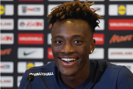Chelsea loan star Tammy Abraham praises two Man Utd youngsters ahead of England debut