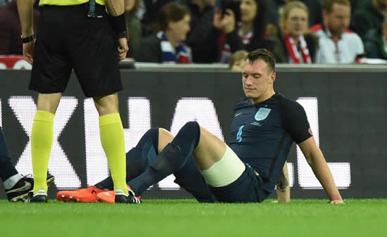 Manchester United defender Phil Jones does NOT believe he is injury prone… but his wife disagrees
