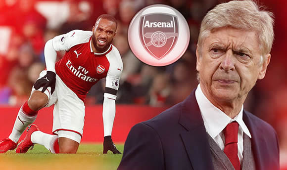 Arsene Wenger: Alexandre Lacazette OUT of Man Utd clash due to groin injury