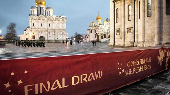 World Cup draw provides welcome distraction for Russia