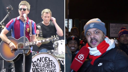 Noel Gallagher's Arsenal Fan TV Impressions Are Spot On