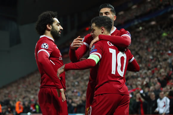 Liverpool 7 - 0 Spartak Moscow: Magnificent seven from Liverpool as Spartak Moscow suffer Anfield mauling