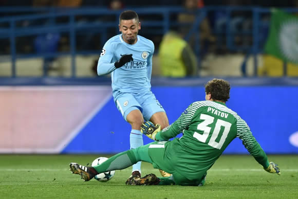 FC Shakhtar Donetsk 2 - 1 Manchester City: City's winning run ends with defeat to Shakhtar