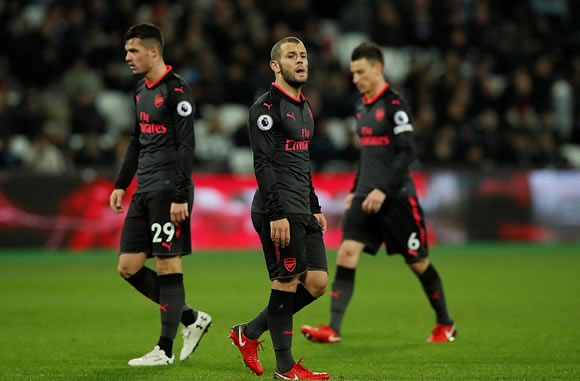 West Ham United 0 - 0 Arsenal: Arsenal held to goalless draw at West Ham