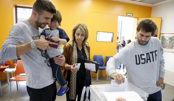 Pique's message before the Catalan elections: Sleep well and respect the final result