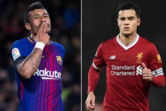 Paulinho tells Philippe Coutinho he 'will not regret' a move to Barcelona