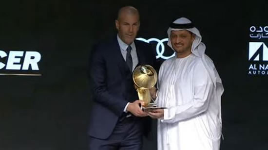 Real Madrid and Cristiano Ronaldo sweep the board at Globe Soccer Awards 2017