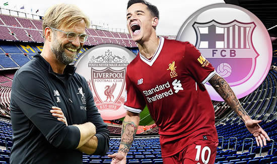 Barcelona to agree £125million Philippe Coutinho deal with Liverpool THIS WEEK