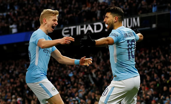 Manchester City 4 - 1 Burnley: City hit back to swat aside Burnley and keep quadruple bid on track