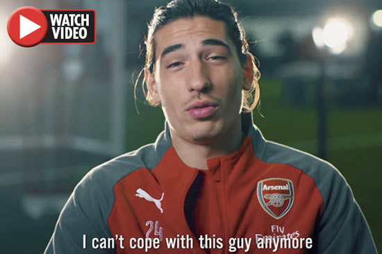 Arsenal star Hector Bellerin reveals he ‘can’t cope’ with team-mate anymore