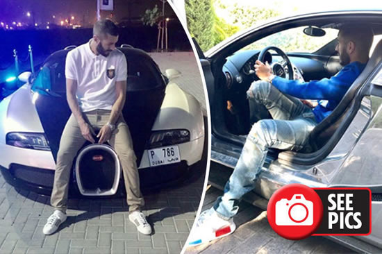 Karim Benzema poised to bring INSANE Bugatti collection to London after 'Arsenal offer'