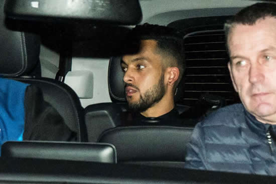 Theo Walcott arrives at Everton for medical ahead of £20million move from Arsenal