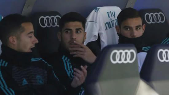 Asensio spent his birthday on the bench