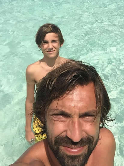 Andrea Pirlo's son, 15, signs for Juventus… and proud dad admits Nicolo reminds him of himself