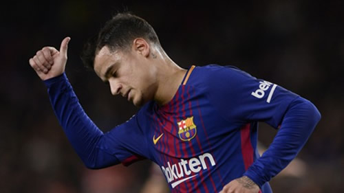 Coutinho, Dembele and Mina not ready to star for Barcelona