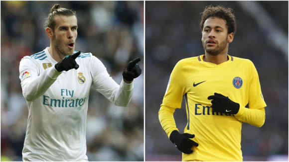 Bale agent: He is worth at least €222 million, like Neymar