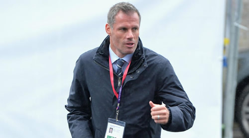 Liverpool legend Carragher apologises for spitting at Man United fan