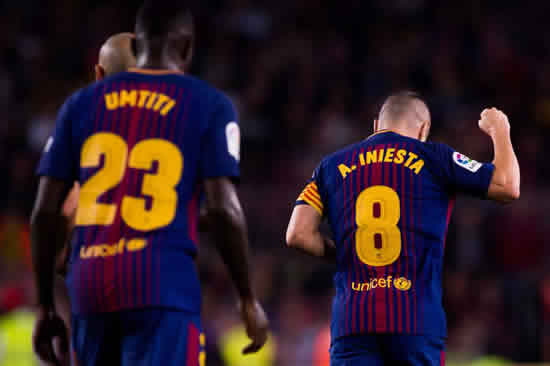 Andres Iniesta confirms he could leave Barcelona this year