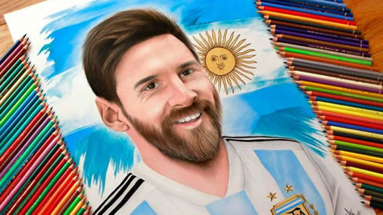 The portrait that won Messi's art campaign