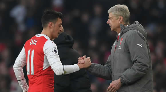 Everybody wants to play under him – Ozil pays tribute to Wenger