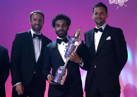 Mohamed Salah named PFA Player of the Year ahead of Kevin De Bruyne as Liverpool ace beats Man City star to top prize