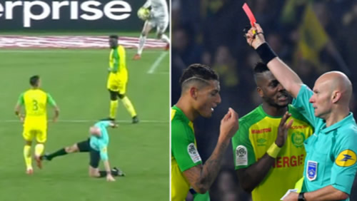 Referee Who Kicked Player Reportedly Named Ligue 1 Ref Of The Year
