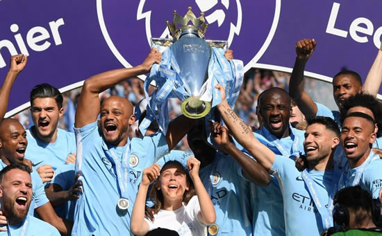 Man City players throw title party at derelict warehouse to celebrate winning Premier League