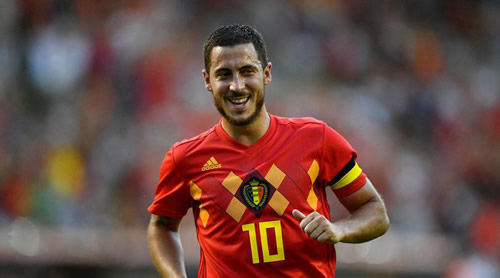 The time is now for Belgium, not two or four years' time - Hazard