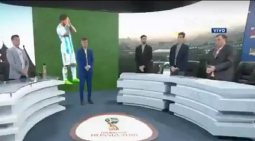 Argentine TV network hold minute's silence after 3-0 World Cup loss to Croatia