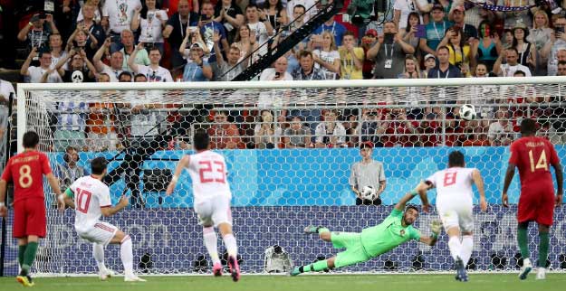 Iran 1 Portugal 1: Santos' men survive late Saransk scare after Ronaldo penalty miss