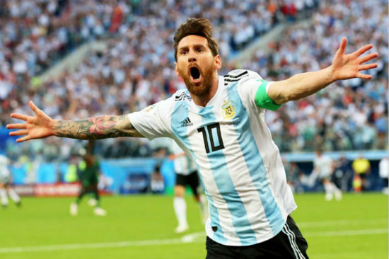 Lionel Messi reacts to tense Argentina win to secure World Cup showdown with France