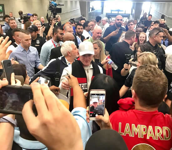 Wayne Rooney mobbed by DC United fans as he arrives in the US… so will Coleen follow him to Washington?