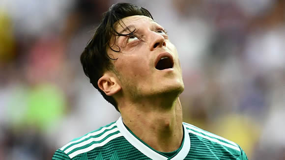 Ozil will 'need some time' to get over Germany's early World Cup exit