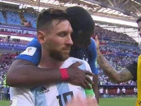Paul Pogba's Gesture To Lionel Messi At Full Time Was Classy