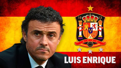 Luis Enrique is the new coach of Spain