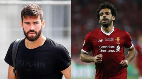 Alisson reveals Salah's message to encourage Liverpool move