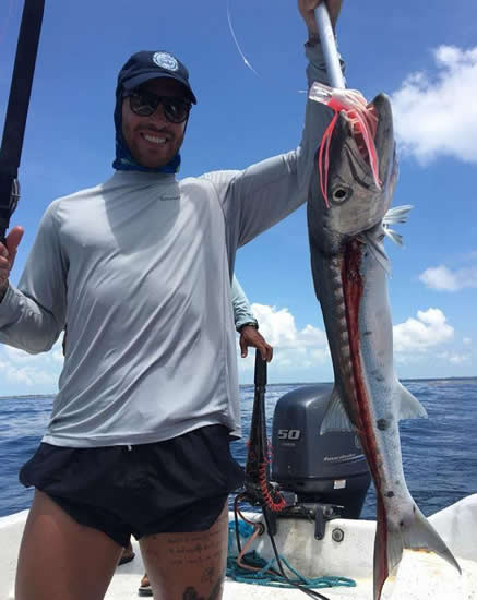 Real Madrid ace Sergio Ramos catches MASSIVE fish on holiday