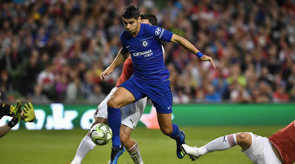 Morata's twin reason for ditching Chelsea's number nine