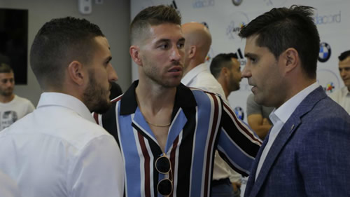 Sampdoria joke about Ramos' latest outfit: He looks great with our colours
