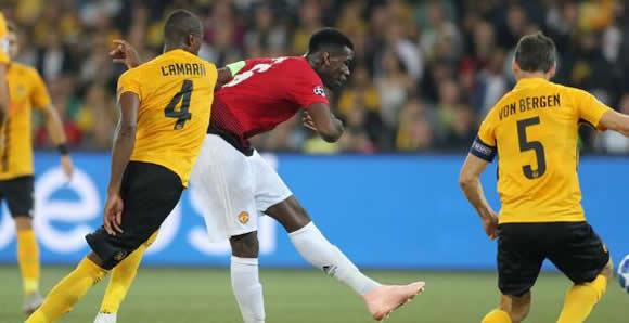 Young Boys 0 - 3 Manchester United: Pogba double inspires Red Devils
