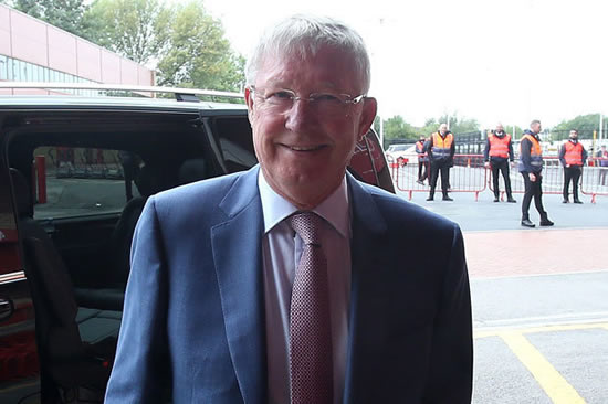 Sir Alex Ferguson back at Man Utd: First pictures of legend’s return after health scare