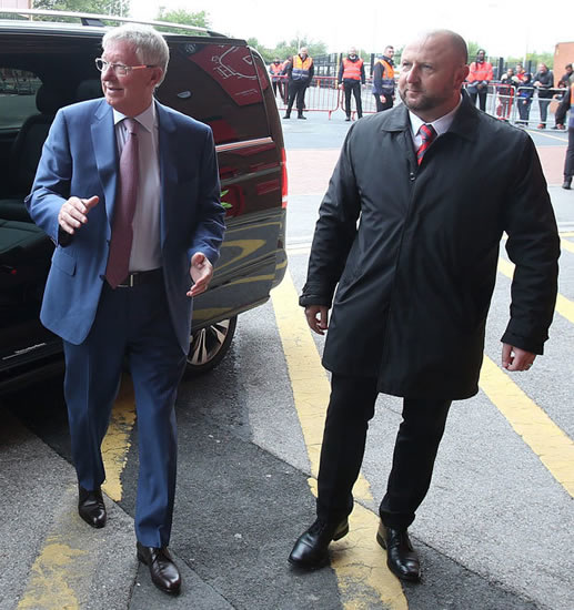Sir Alex Ferguson back at Man Utd: First pictures of legend’s return after health scare