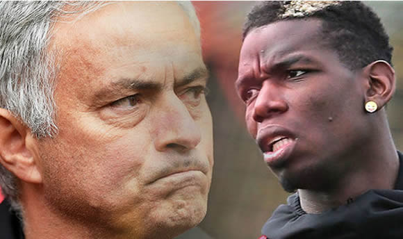 Man Utd slap £200m price tag on Paul Pogba as Jose Mourinho feud reaches new low on camera