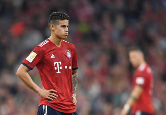 James Rodriguez could join Juventus in January