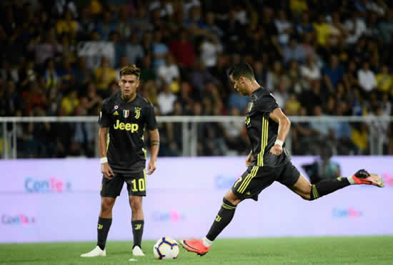 Cristiano Ronaldo 'banned' from specific free-kicks at Juventus, Allegri confirms