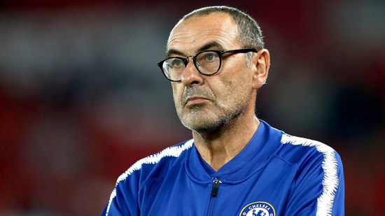 Sarri dissatisfied with sluggish Chelsea's slim Europa League win