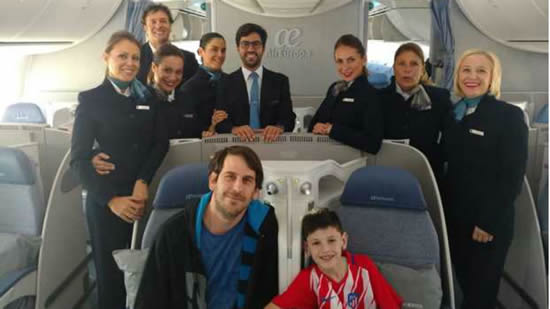 Manu travels to Madrid as he fulfils his dream with Atletico
