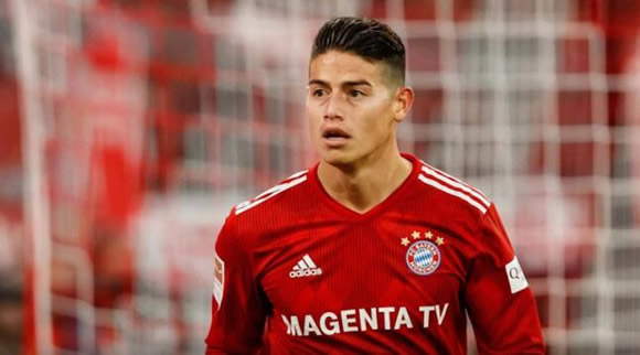 James Rodriguez suffers a knee injury that could keep him out until 2019