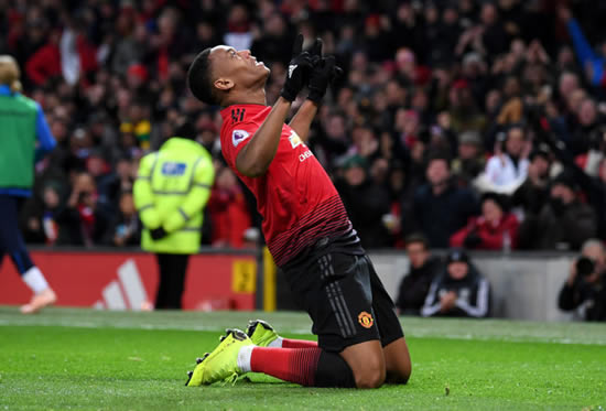 Inter Milan targeting Manchester United's Anthony Martial